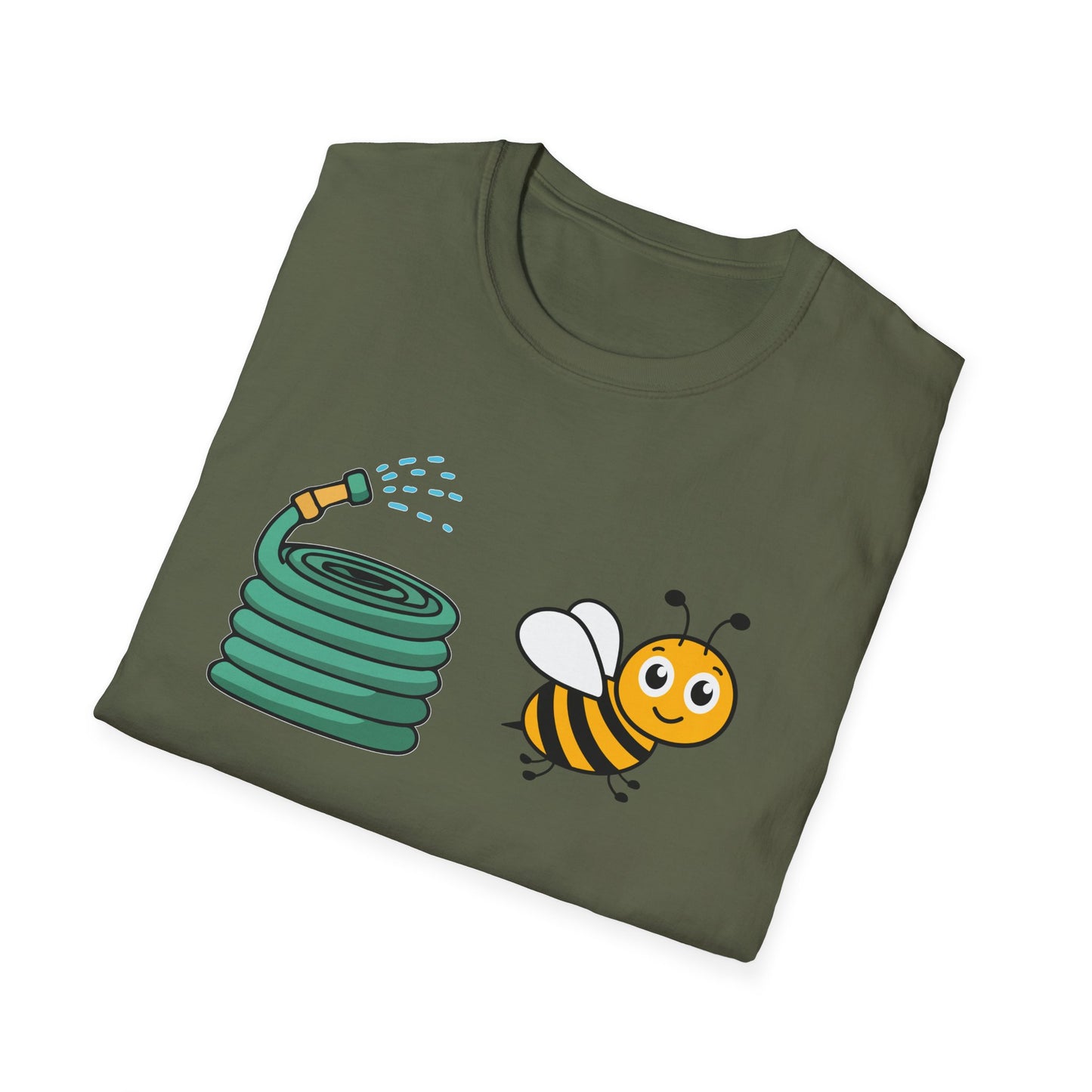 Bee Hose Lion T-Shirt — Cute Pun Garden Tee