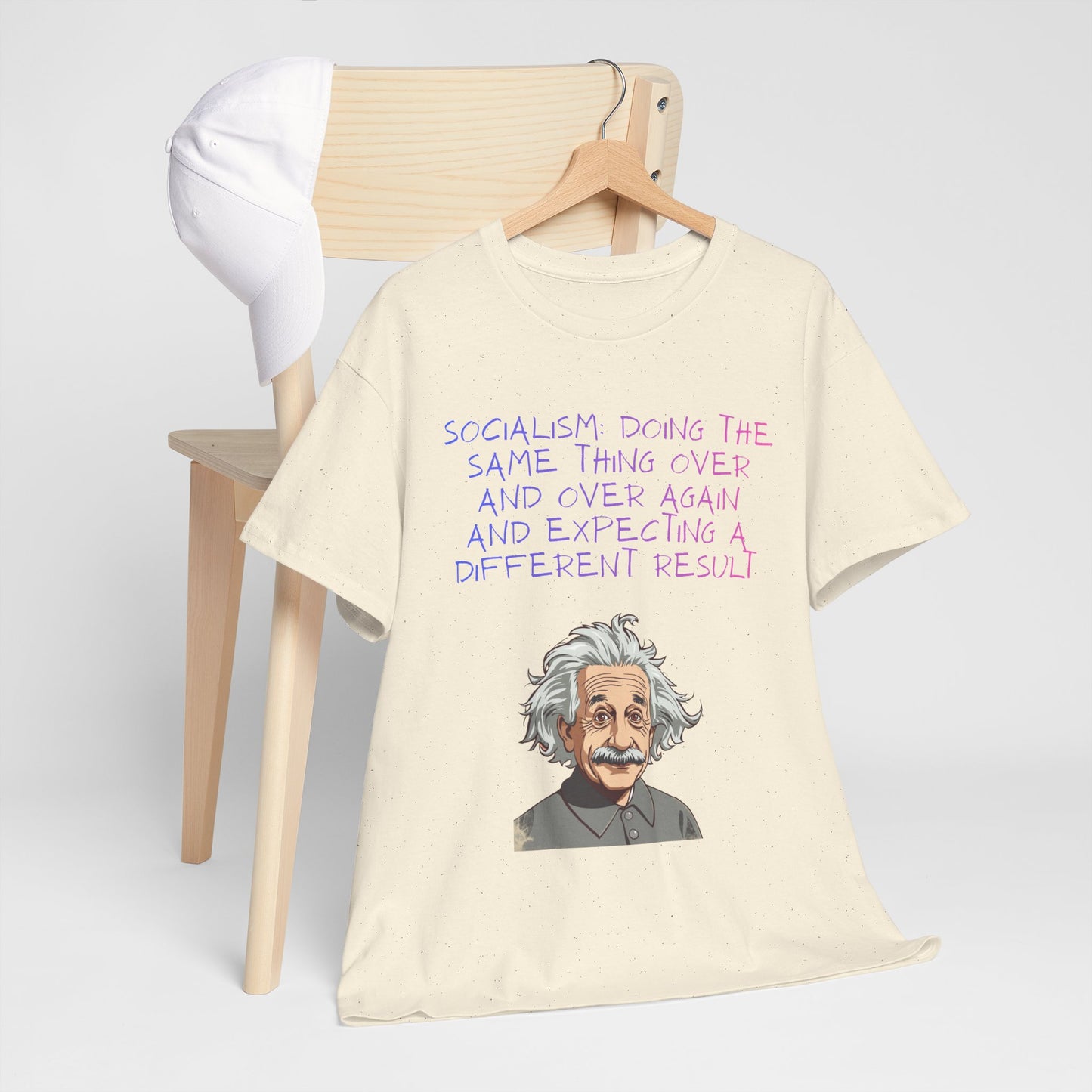 Science Humor T‑Shirt — Funny Quote & Cartoon Scientist Tee