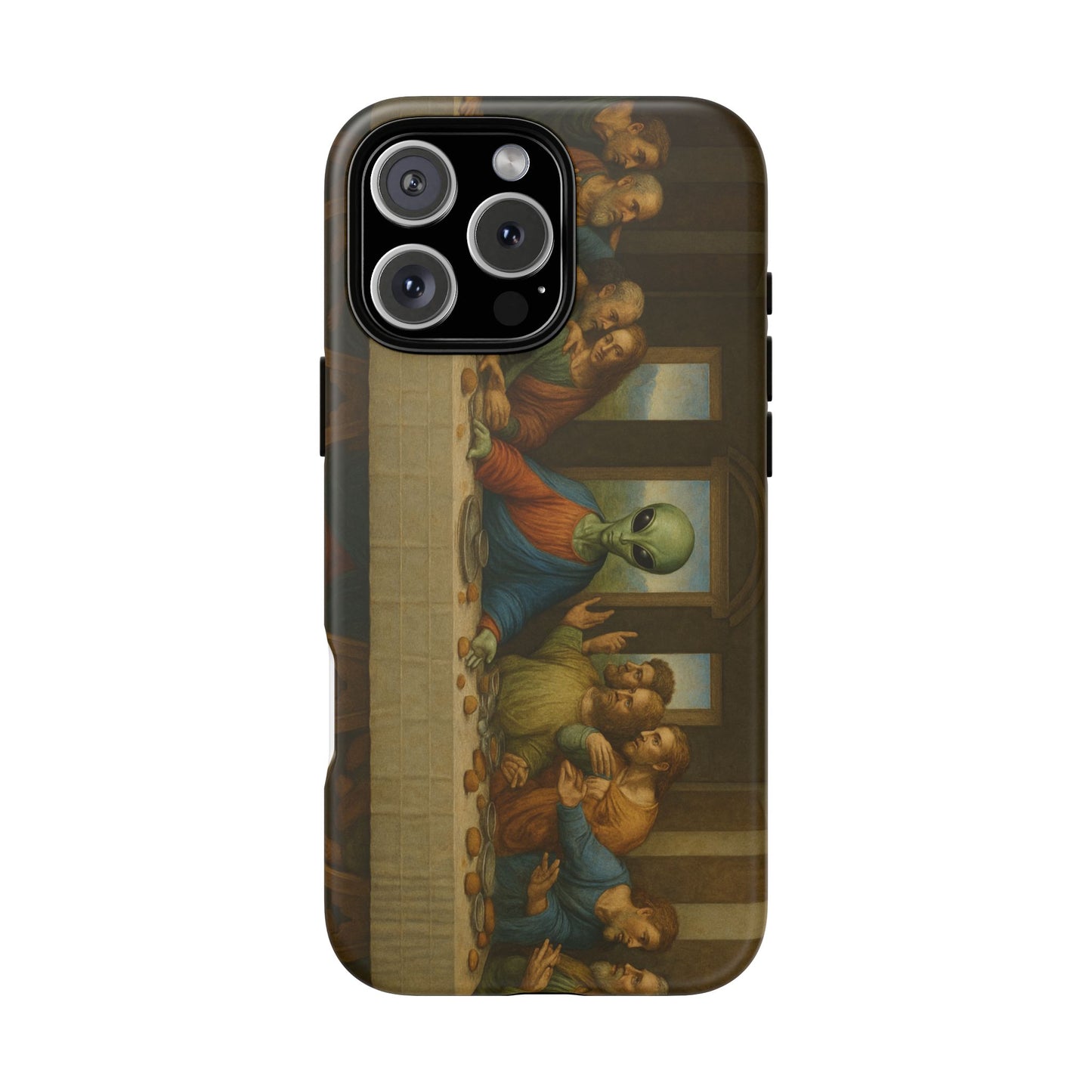 Phone Case - 'The Last Supper' Alien Parody Protective Cover