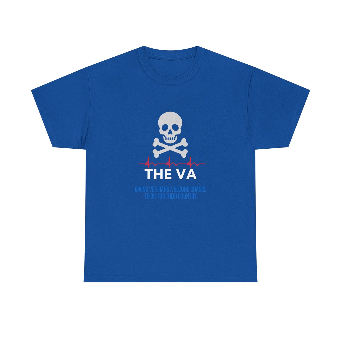 Veteran Skull & Crossbones Tee – “THE VA” Tribute T-Shirt