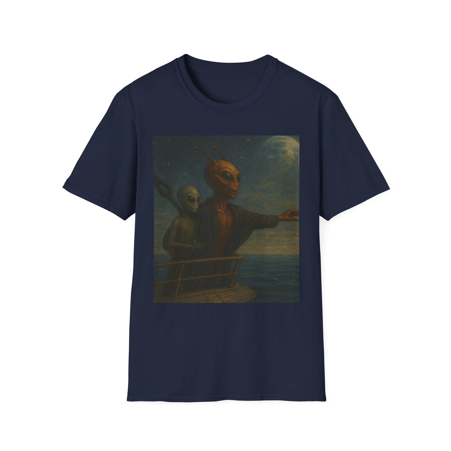 Alien Voyage T-Shirt — Vintage Surreal Art Tee