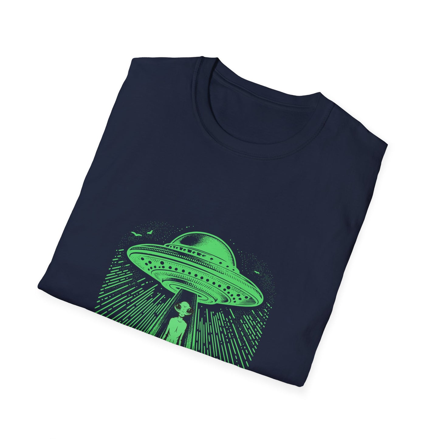 Alien Visitors T-Shirt — Retro UFO Graphic Tee