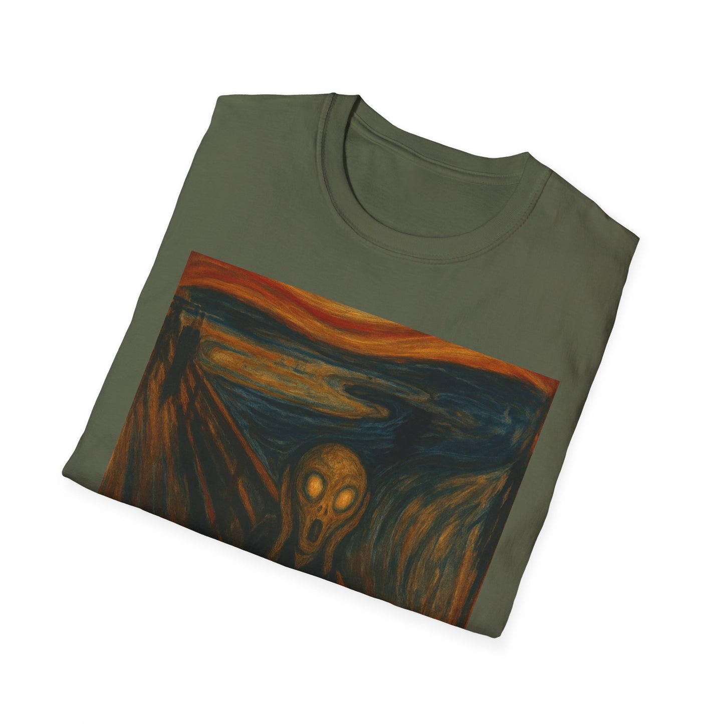 Scream Art T-Shirt — Classic Expressionist Print