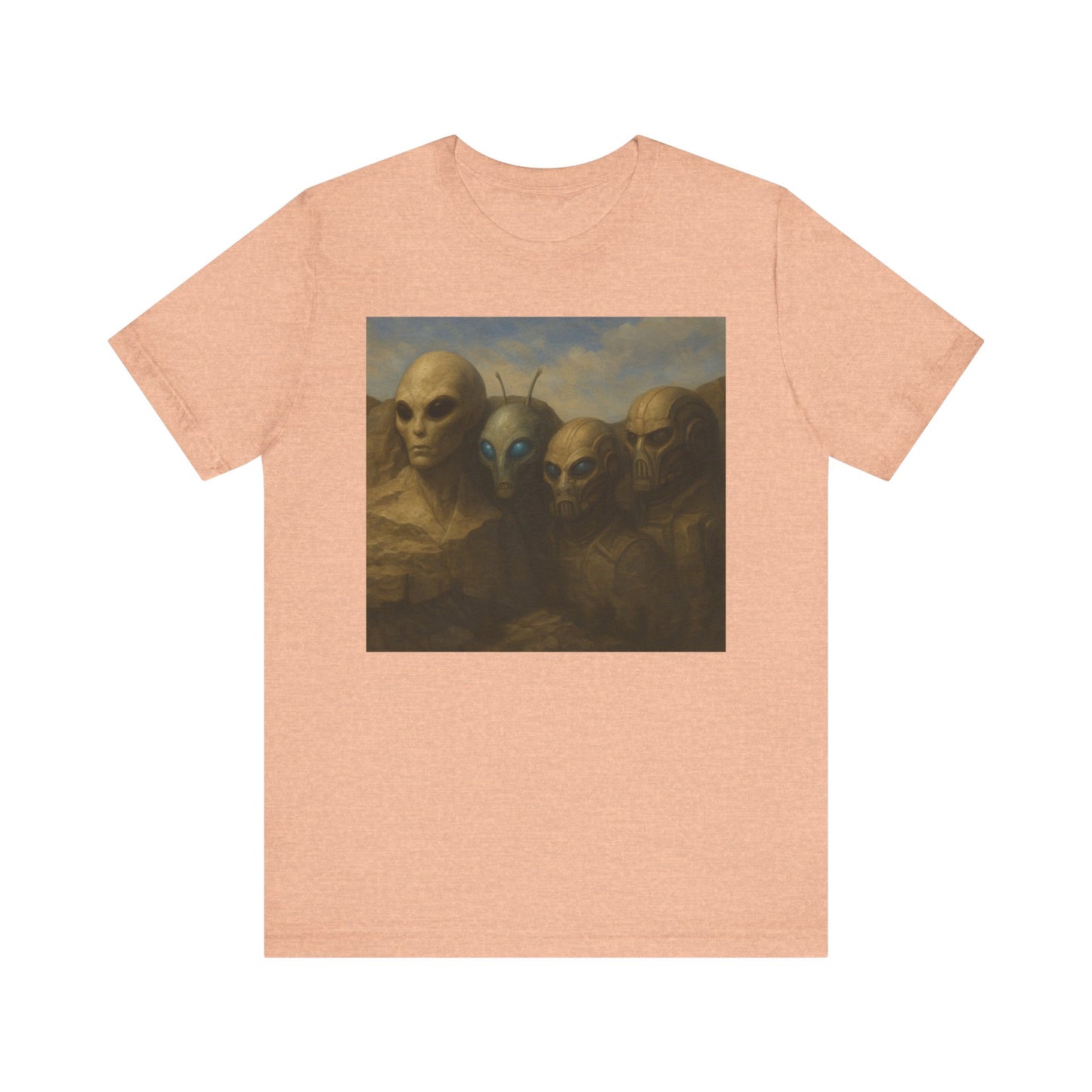 Alien Portrait T-Shirt — Vintage Sci‑Fi Art Tee