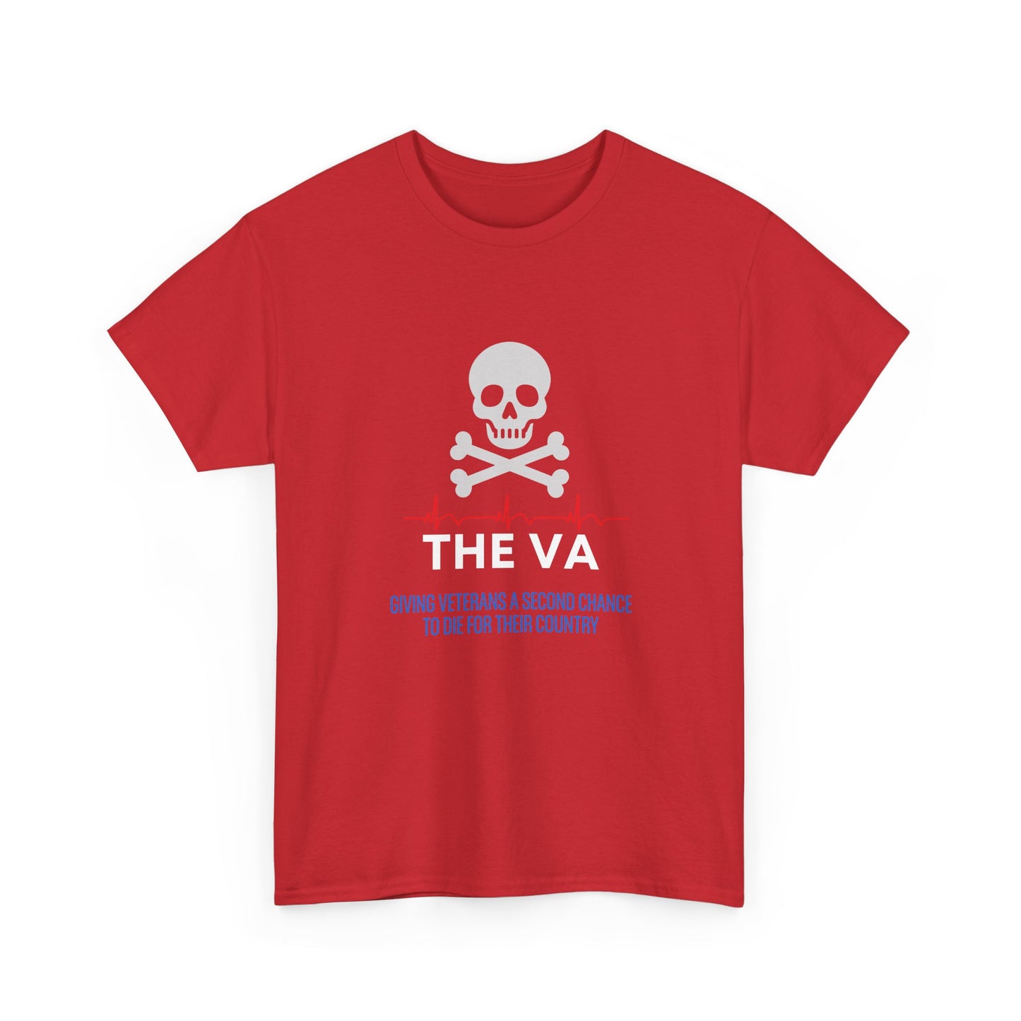 Veteran Skull & Crossbones Tee – “THE VA” Tribute T-Shirt