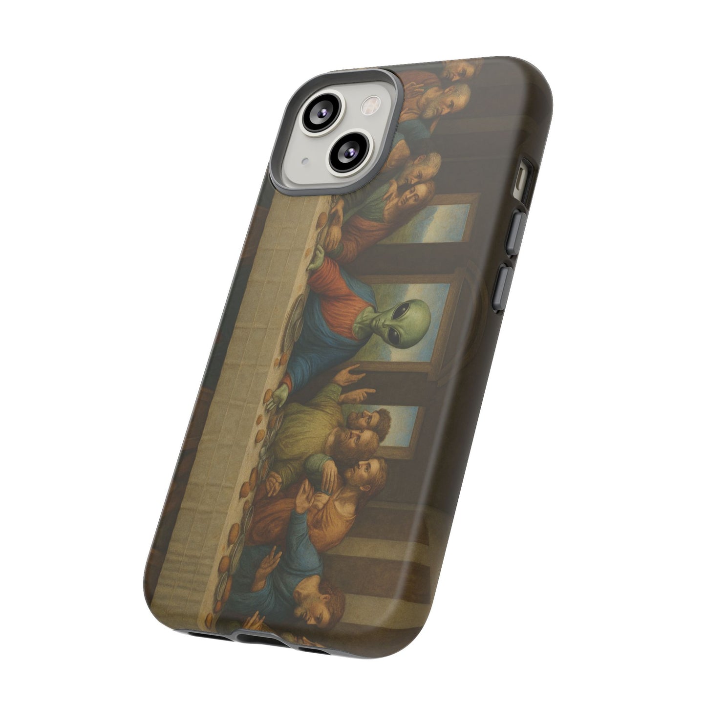 Phone Case - 'The Last Supper' Alien Parody Protective Cover