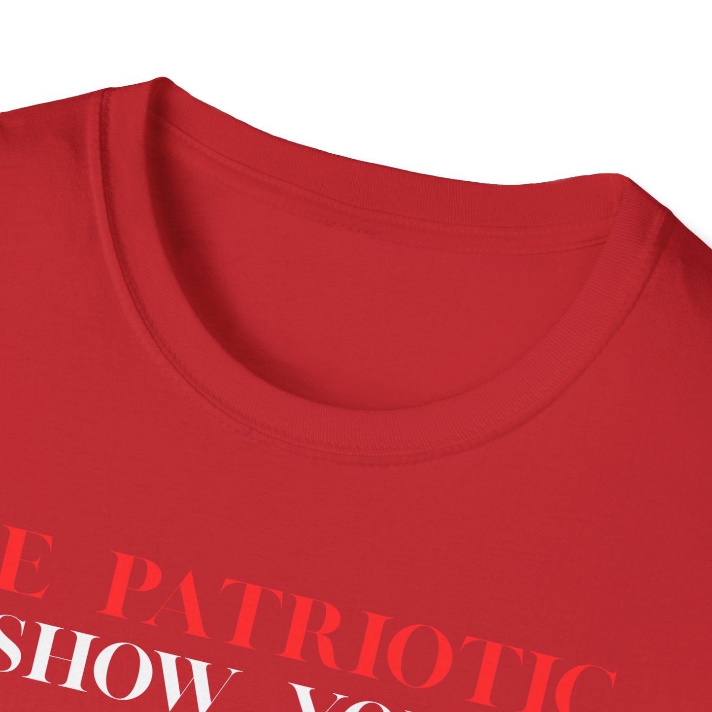 Graphic T-Shirt — "Be Patriotic Show Your Boobs to a Veteran" (Veteran Humor Tee)
