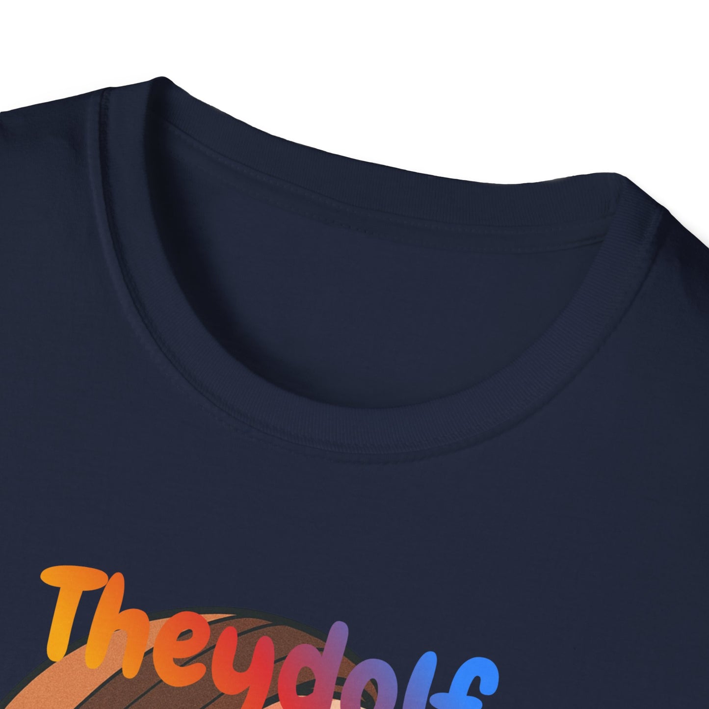Pronoun Pride T-Shirt — They/Them Illustrated Portrait Tee