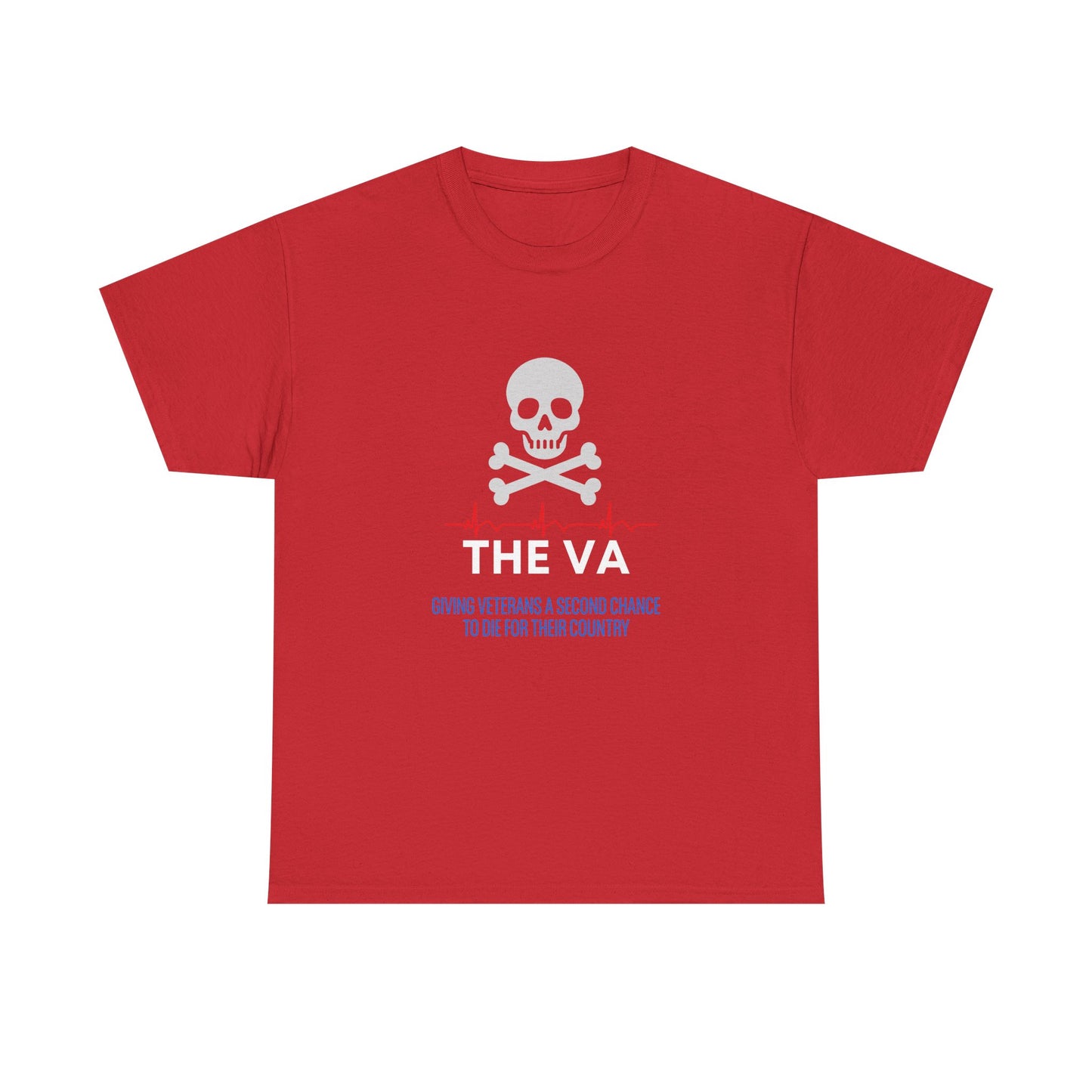 Veteran Skull & Crossbones Tee – “THE VA” Tribute T-Shirt