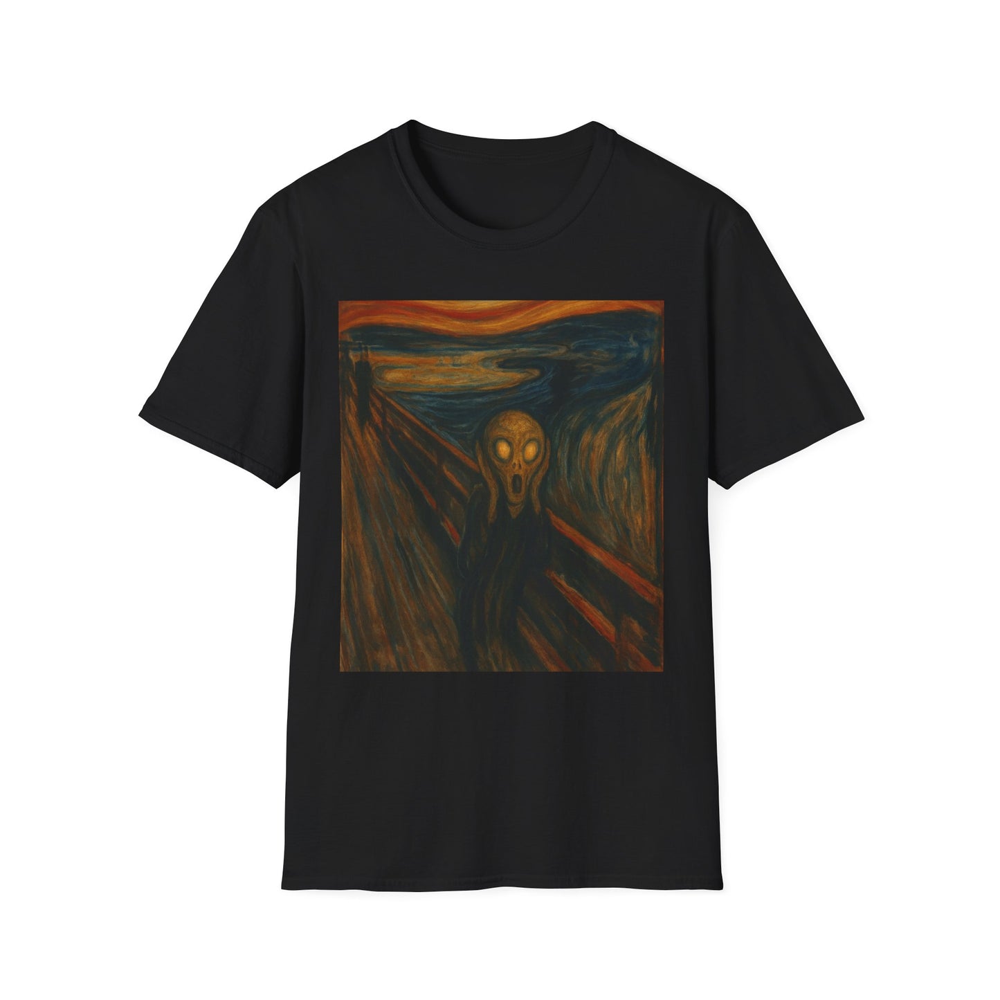 Scream Art T-Shirt — Classic Expressionist Print