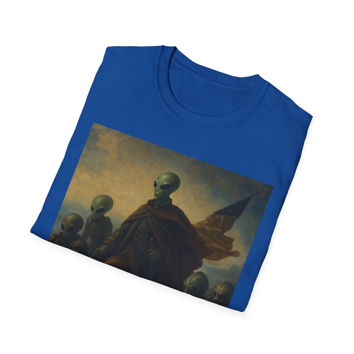 Alien Revolution T-Shirt — Vintage Portrait of Extraterrestrial Leaders