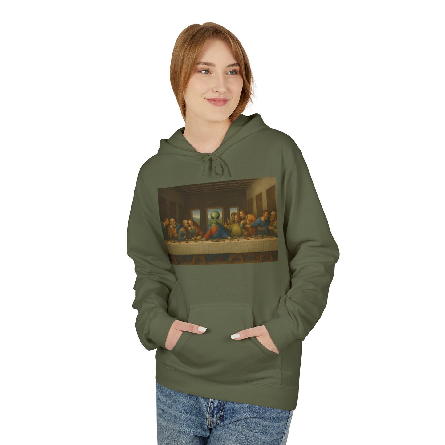 Last Supper Hoodie — Renaissance Art Pullover Sweatshirt
