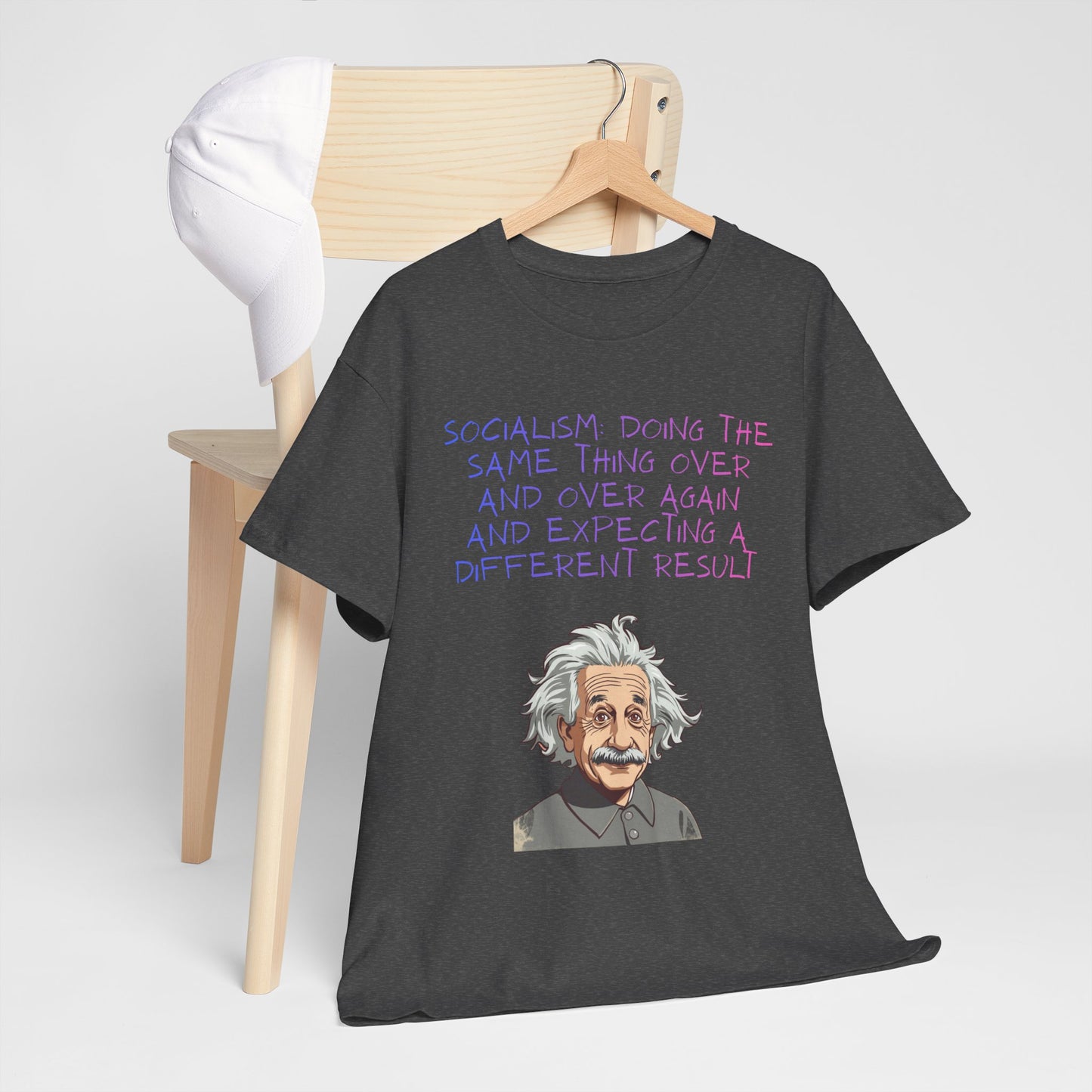 Science Humor T‑Shirt — Funny Quote & Cartoon Scientist Tee