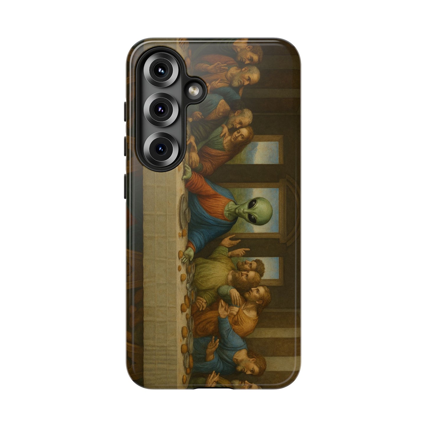 Phone Case - 'The Last Supper' Alien Parody Protective Cover