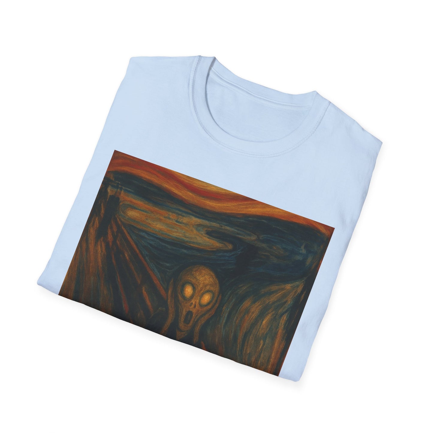 Scream Art T-Shirt — Classic Expressionist Print