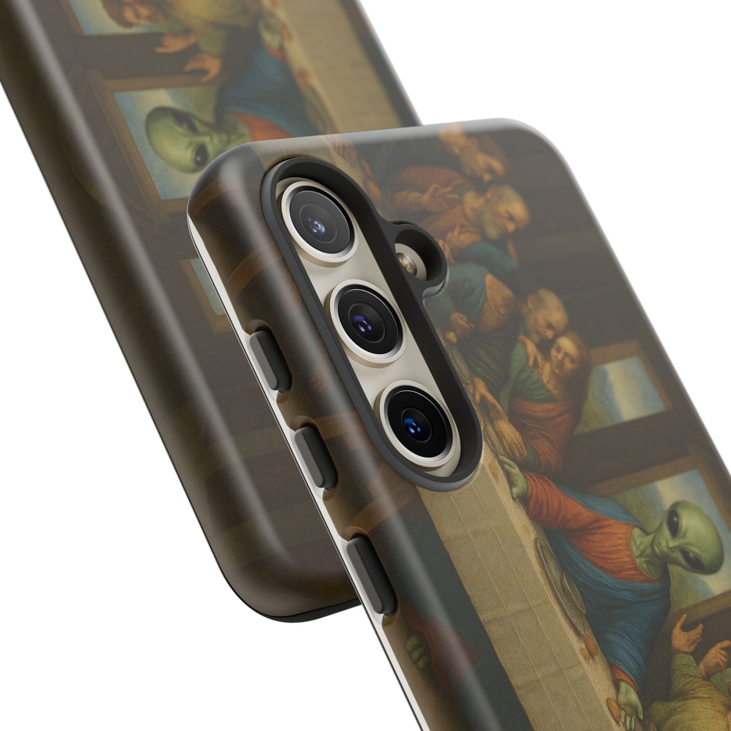 Phone Case - 'The Last Supper' Alien Parody Protective Cover