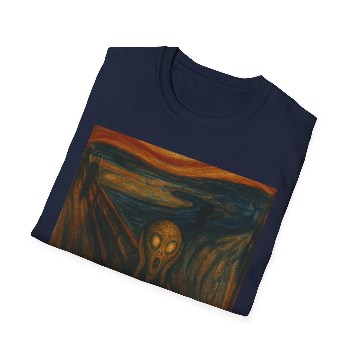 Scream Art T-Shirt — Classic Expressionist Print