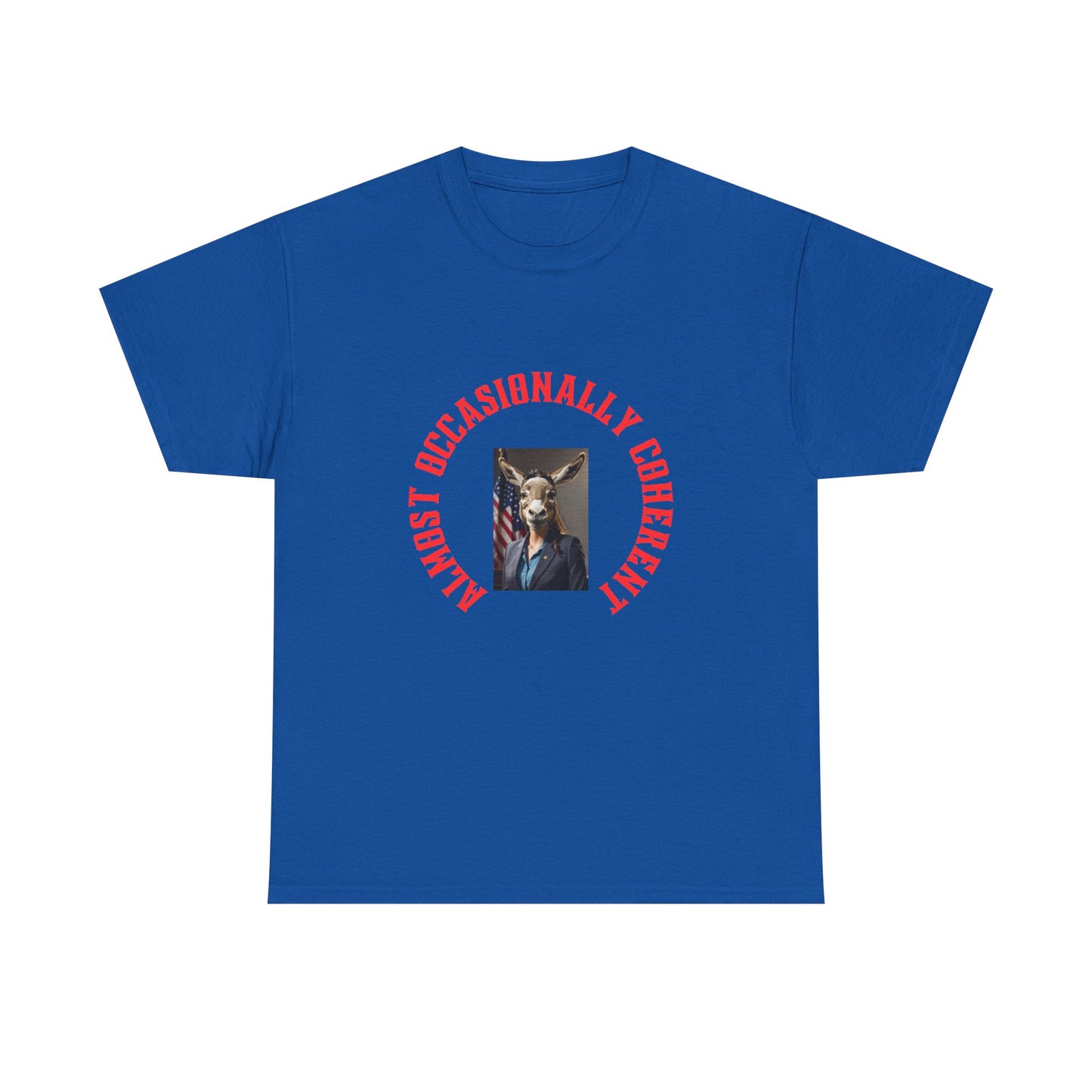 T-Shirt — Almost Occasionally Cheeky (Vintage Dog Portrait)