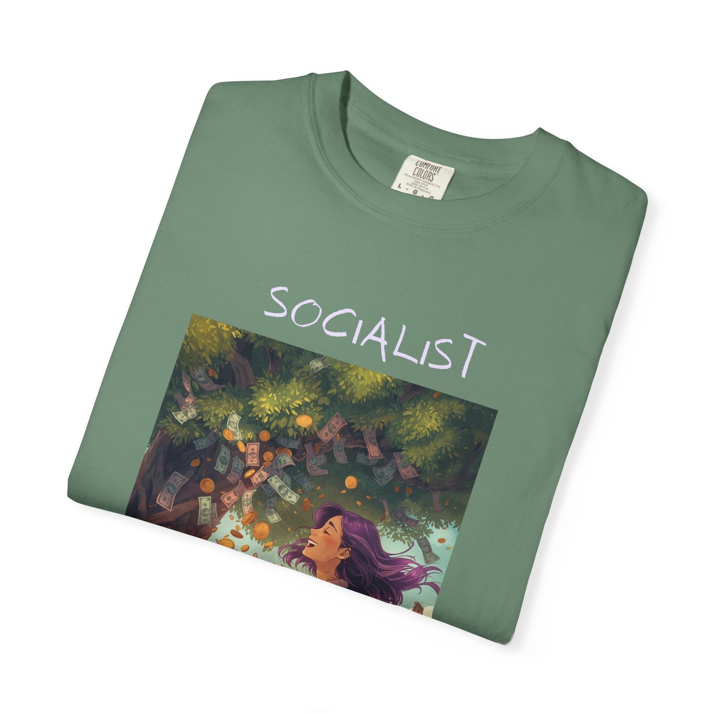 Socialist Economy T-Shirt — Illustrated Garden Graphic Tee
