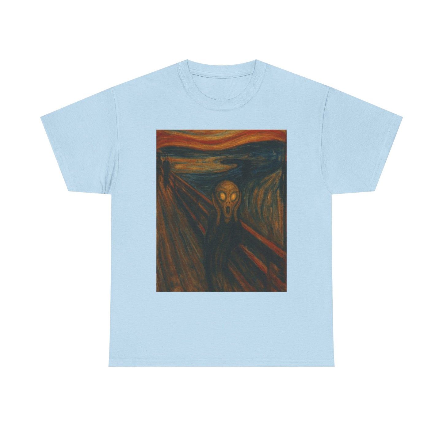 Scream Art T-Shirt — Expressionist Painting Graphic Tee