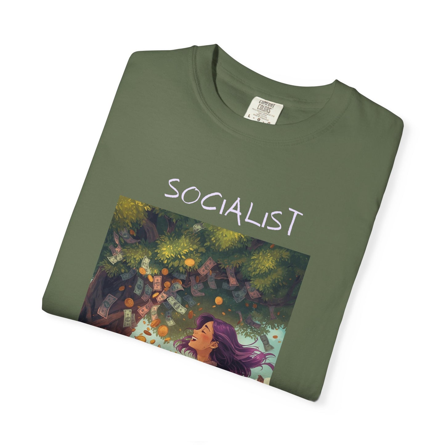 Socialist Economy T-Shirt — Illustrated Garden Graphic Tee