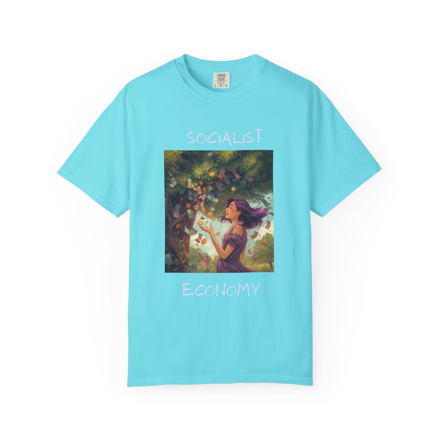 Socialist Economy T-Shirt — Illustrated Garden Graphic Tee