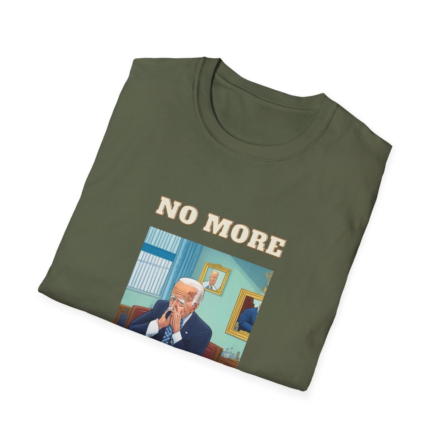 No More Sleepy Joe T-Shirt — Funny Political Graphic Tee