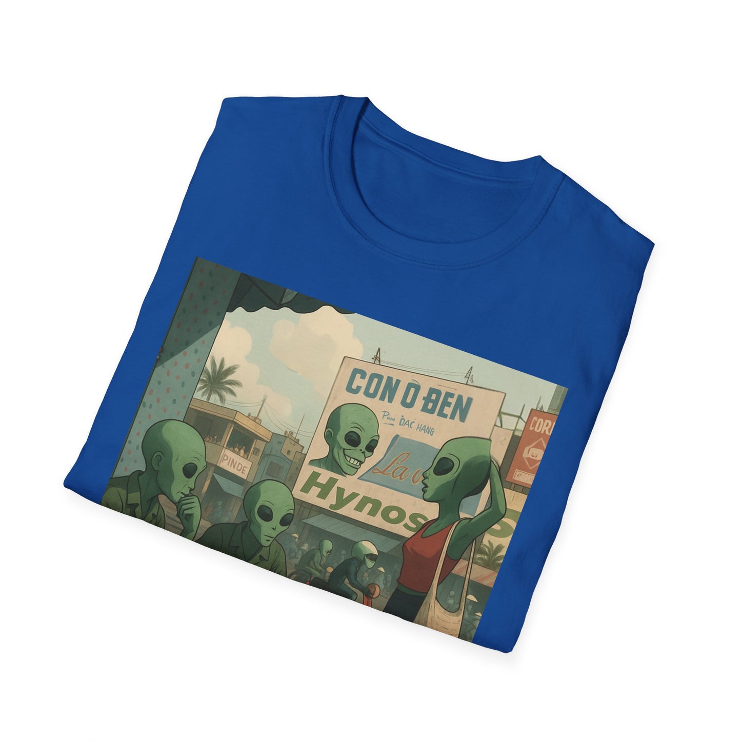 Alien Full Metal Jacket Graphic T-Shirt — Retro 'Con & Ben Hypnos' Illustration