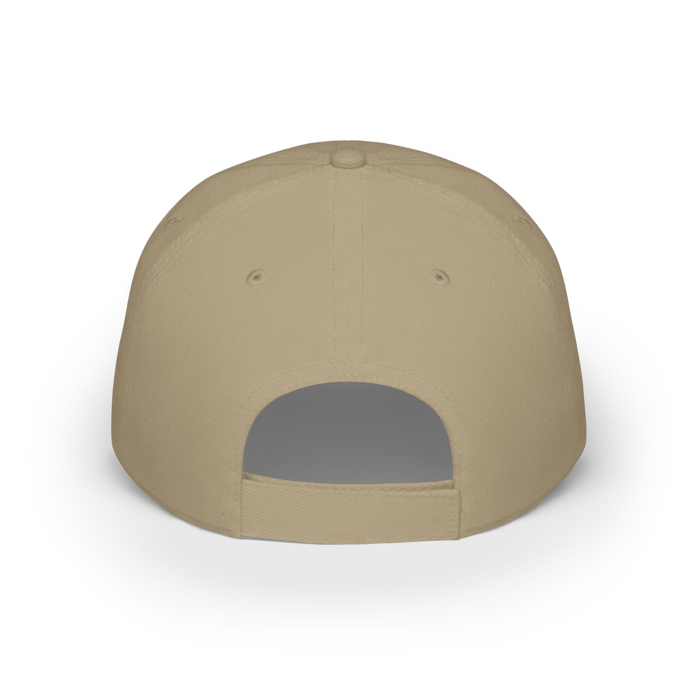 Low Profile Cap — 'Leave Me Alone' Minimalist Black Baseball Hat