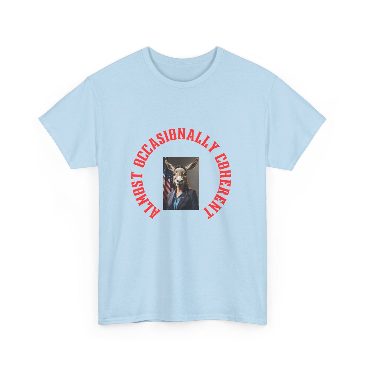 T-Shirt — Almost Occasionally Cheeky (Vintage Dog Portrait)