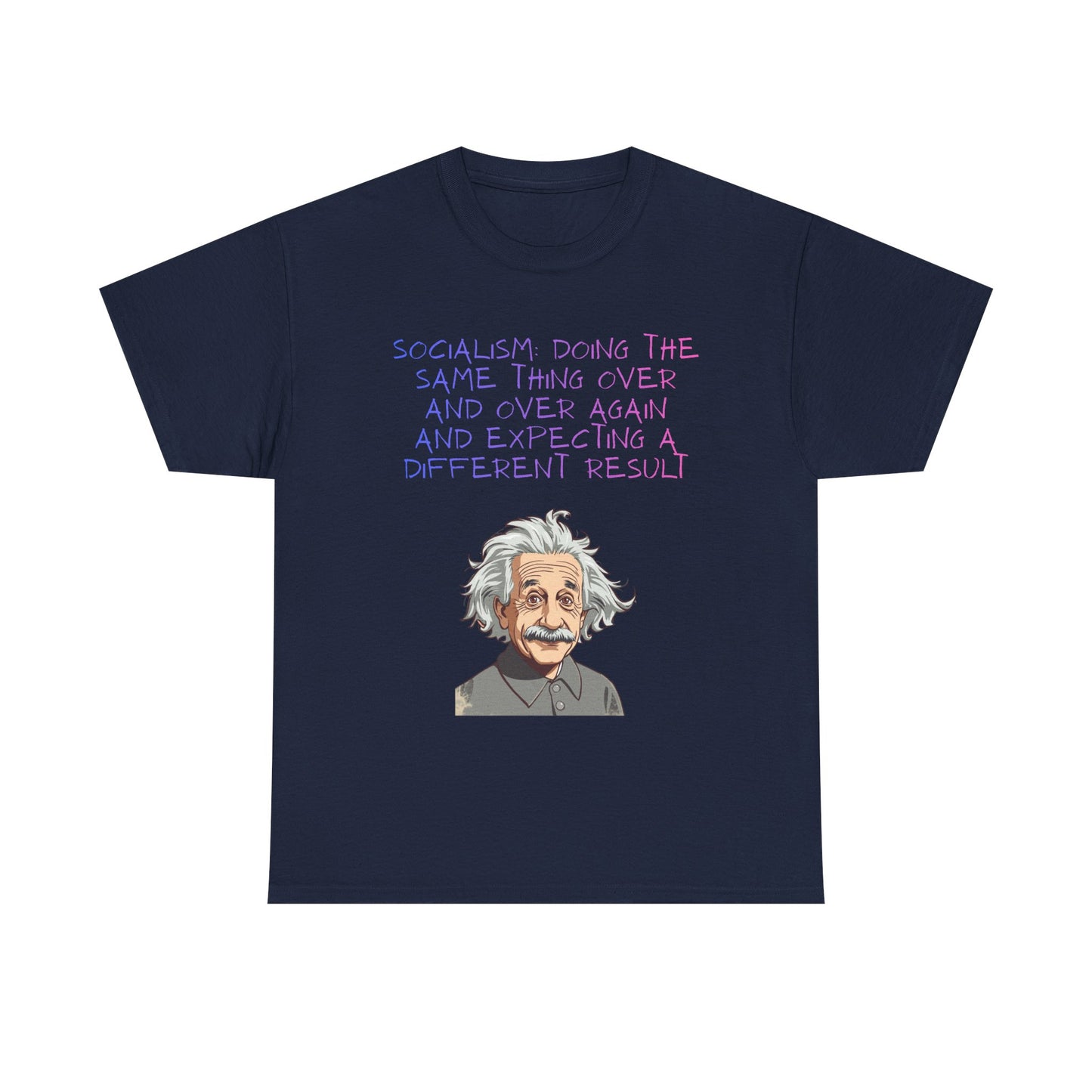 Science Humor T‑Shirt — Funny Quote & Cartoon Scientist Tee