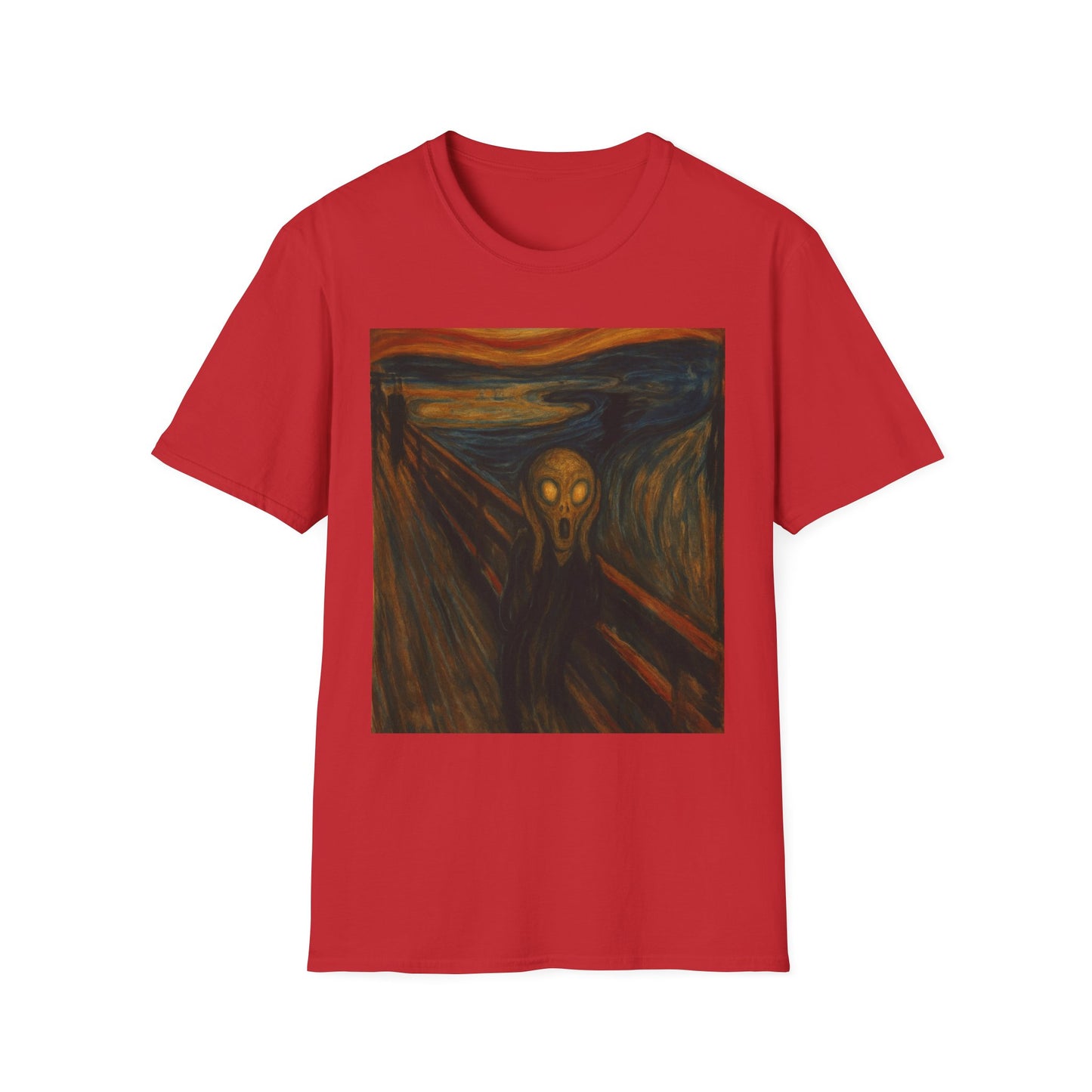 Scream Art T-Shirt — Classic Expressionist Print