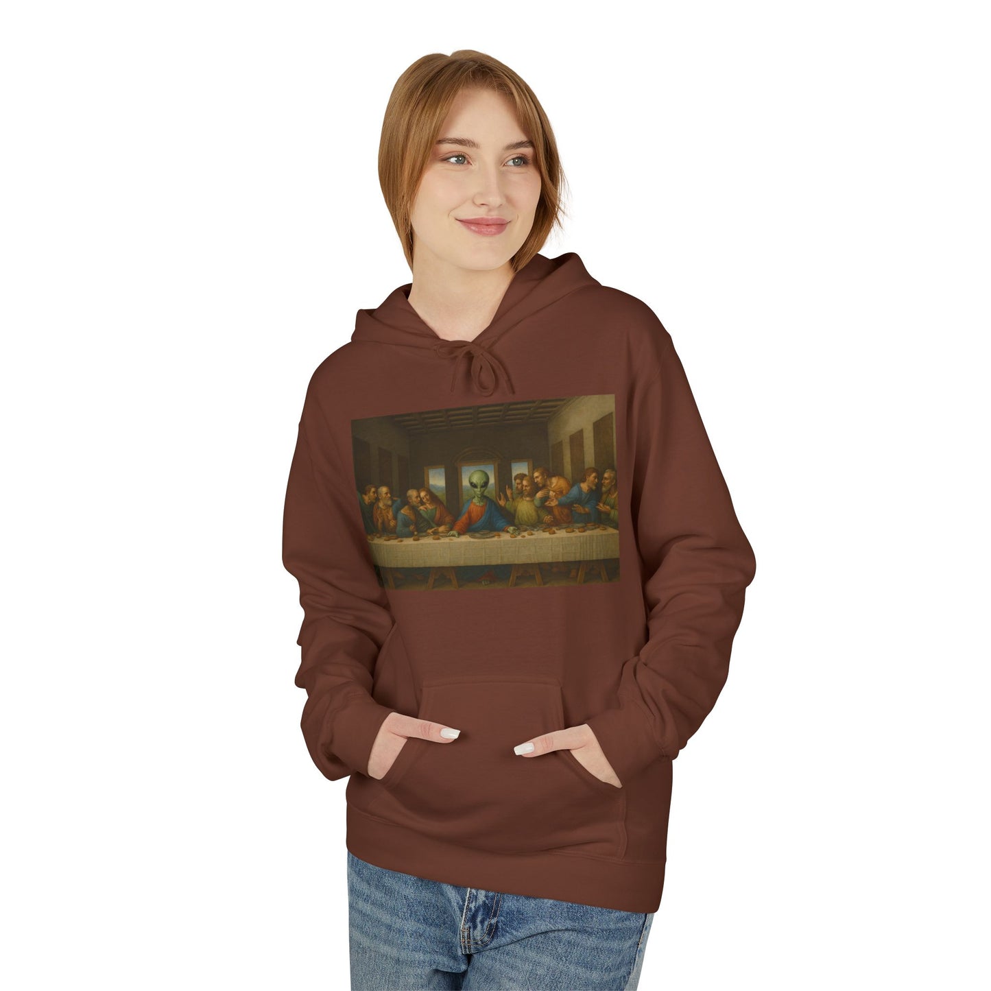 Last Supper Hoodie — Renaissance Art Pullover Sweatshirt