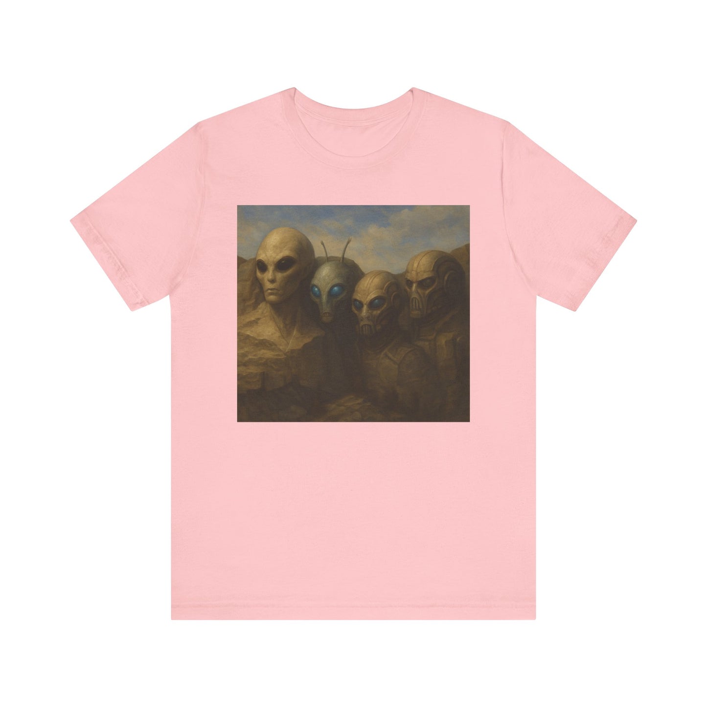 Alien Portrait T-Shirt — Vintage Sci‑Fi Art Tee