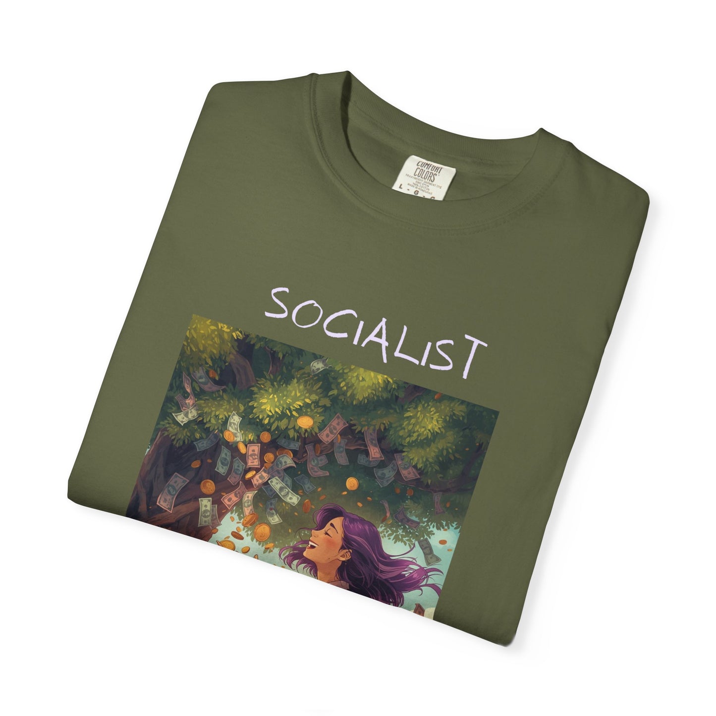 Socialist Economy T-Shirt — Illustrated Garden Graphic Tee