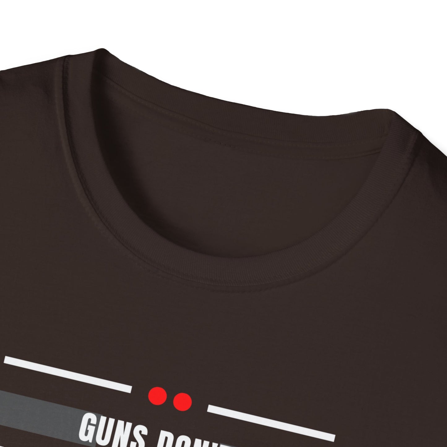 Political Statement T-Shirt — “Guns Don’t Kill People, Leftists’ Guns Kill People”