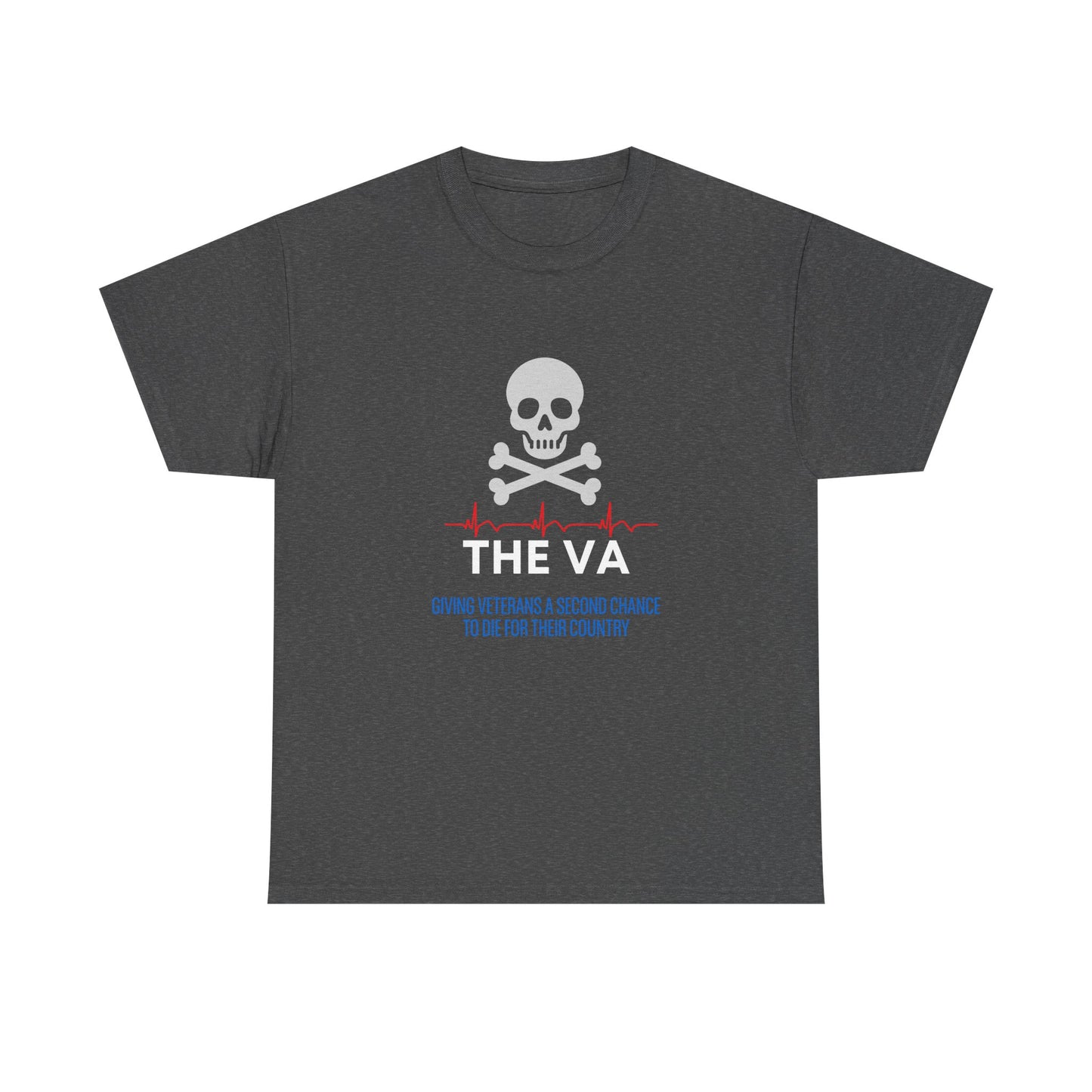 Veteran Skull & Crossbones Tee – “THE VA” Tribute T-Shirt
