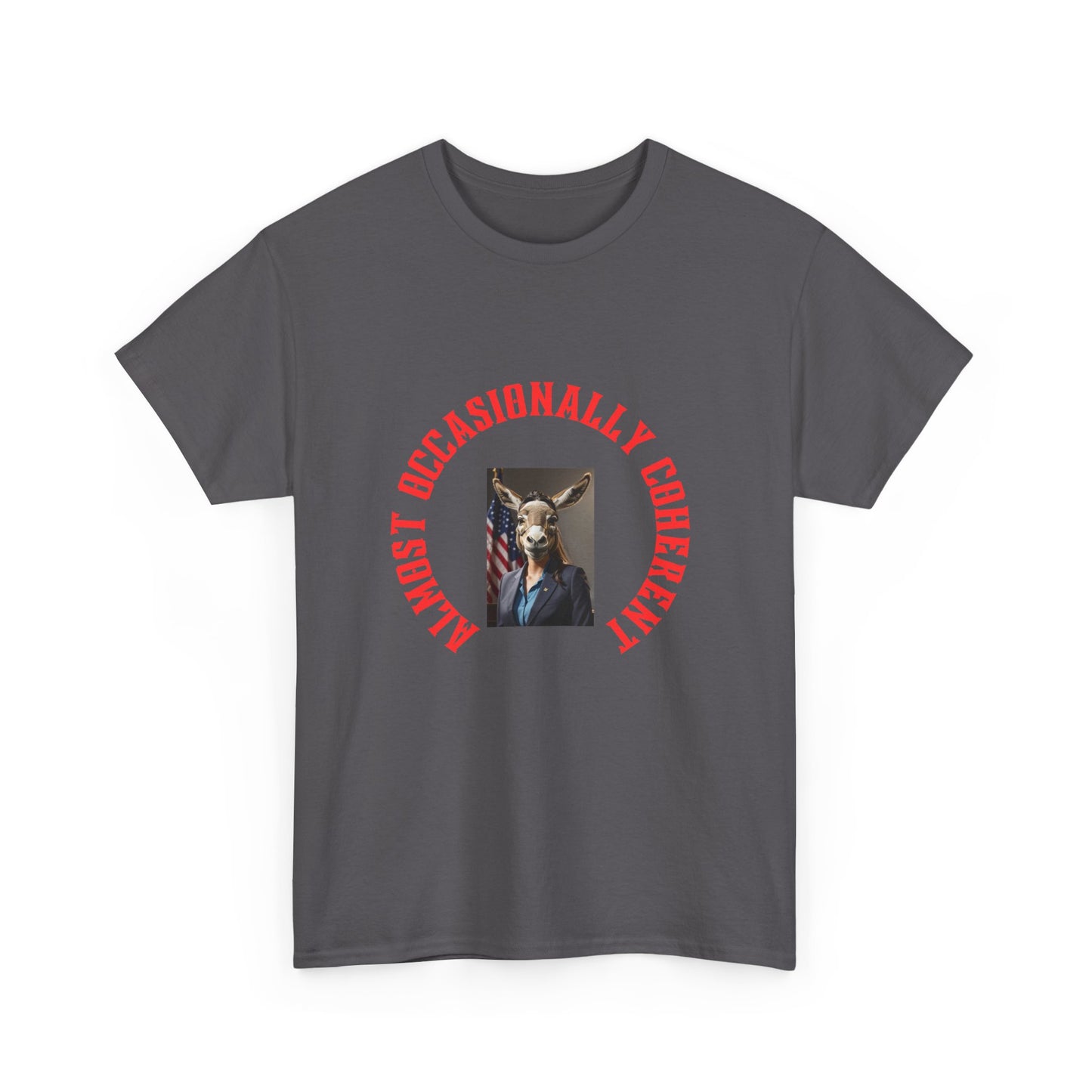 T-Shirt — Almost Occasionally Cheeky (Vintage Dog Portrait)