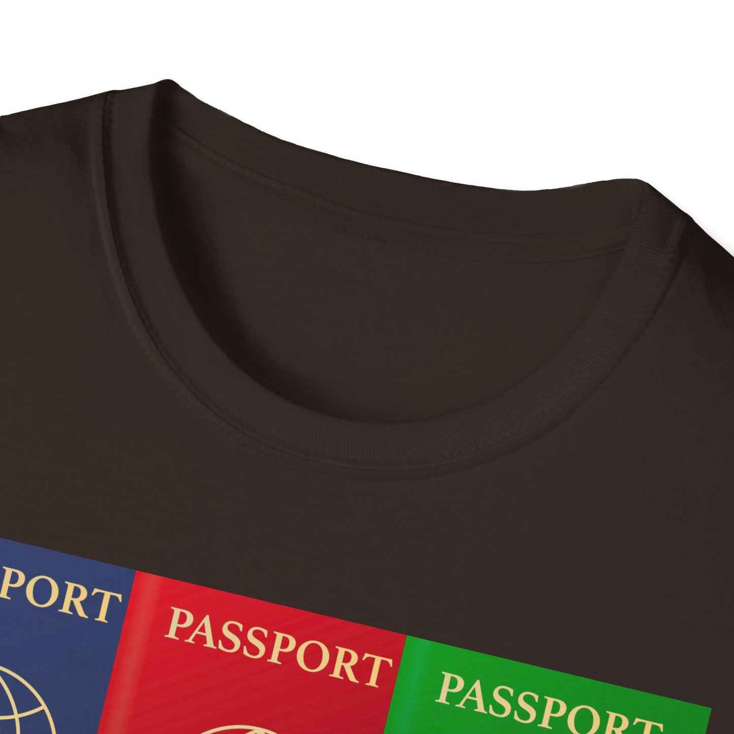Passport Bro T‑Shirt — Travel Crewneck for Adventurers