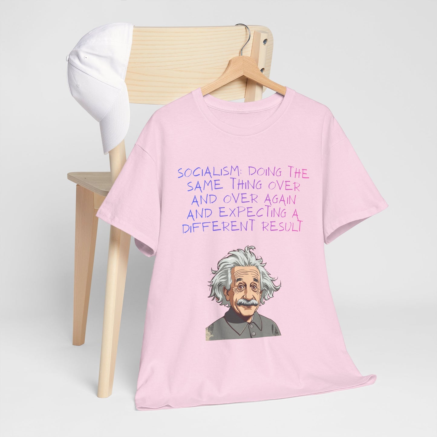 Science Humor T‑Shirt — Funny Quote & Cartoon Scientist Tee