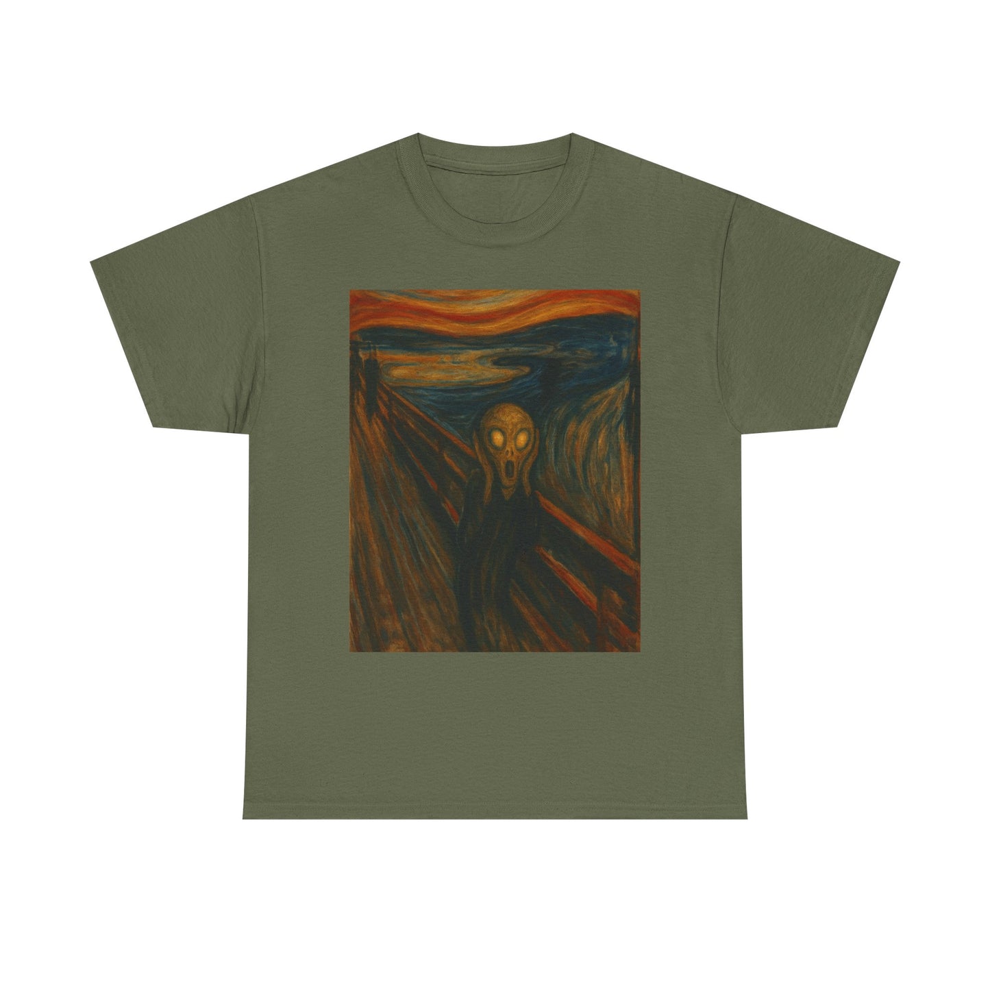 Scream Art T-Shirt — Expressionist Painting Graphic Tee