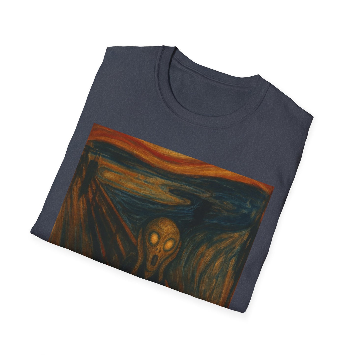 Scream Art T-Shirt — Classic Expressionist Print