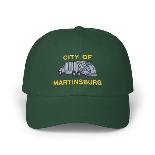 Martinsburg Garbage Truck Dad Cap — City of Martinsburg Embroidered Hat