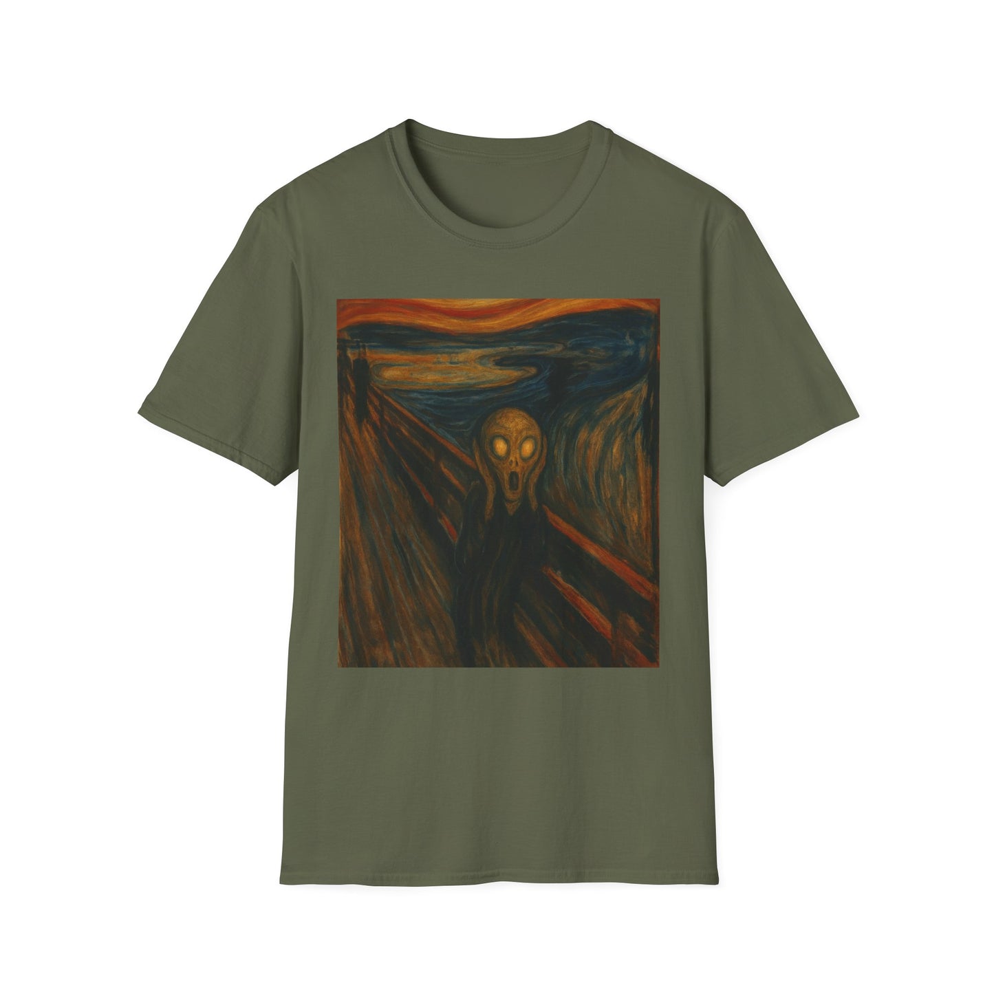 Scream Art T-Shirt — Classic Expressionist Print