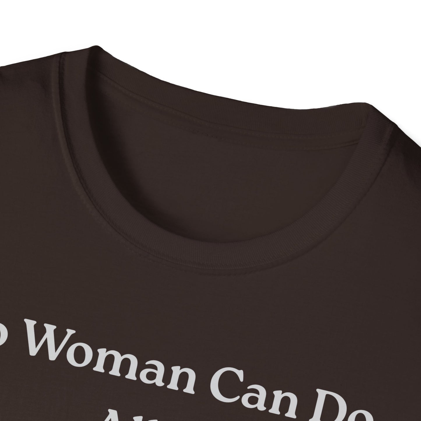 Controversial Checklist T-Shirt — "No Woman Can Do All 3" Graphic Tee