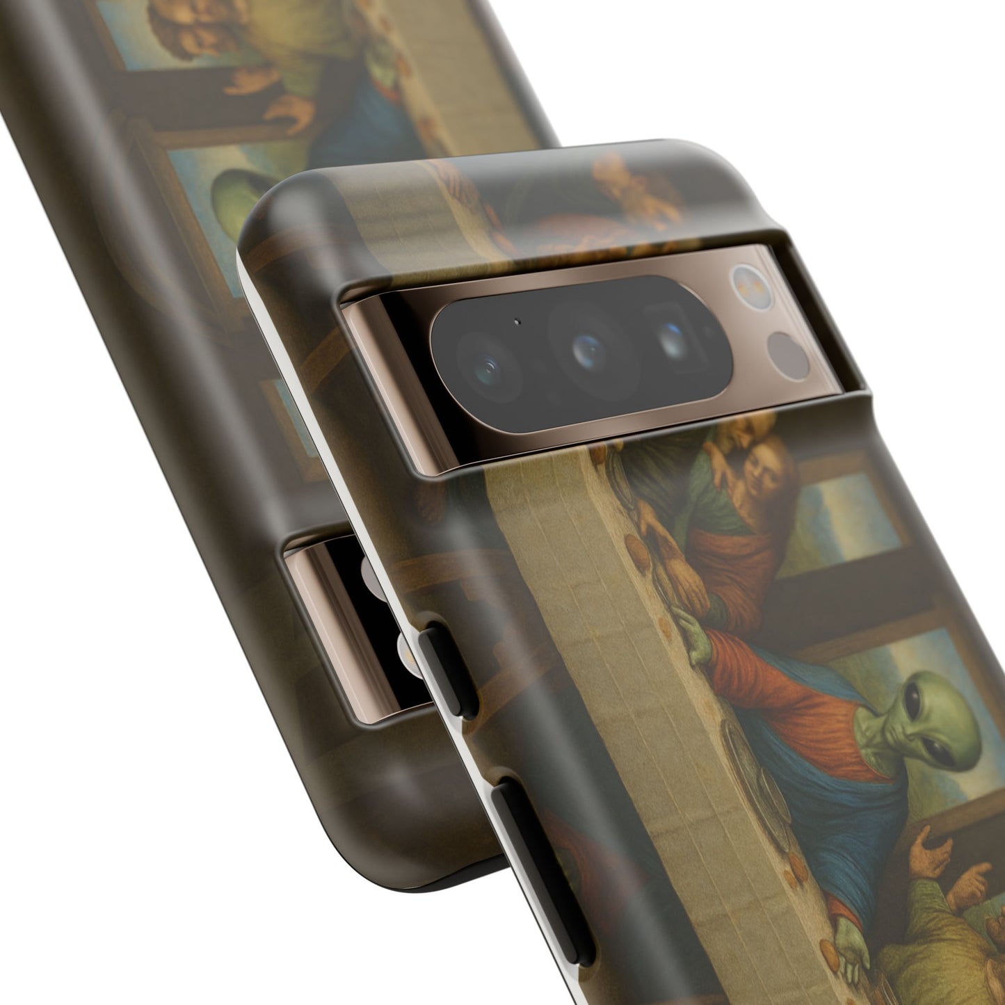 Phone Case - 'The Last Supper' Alien Parody Protective Cover