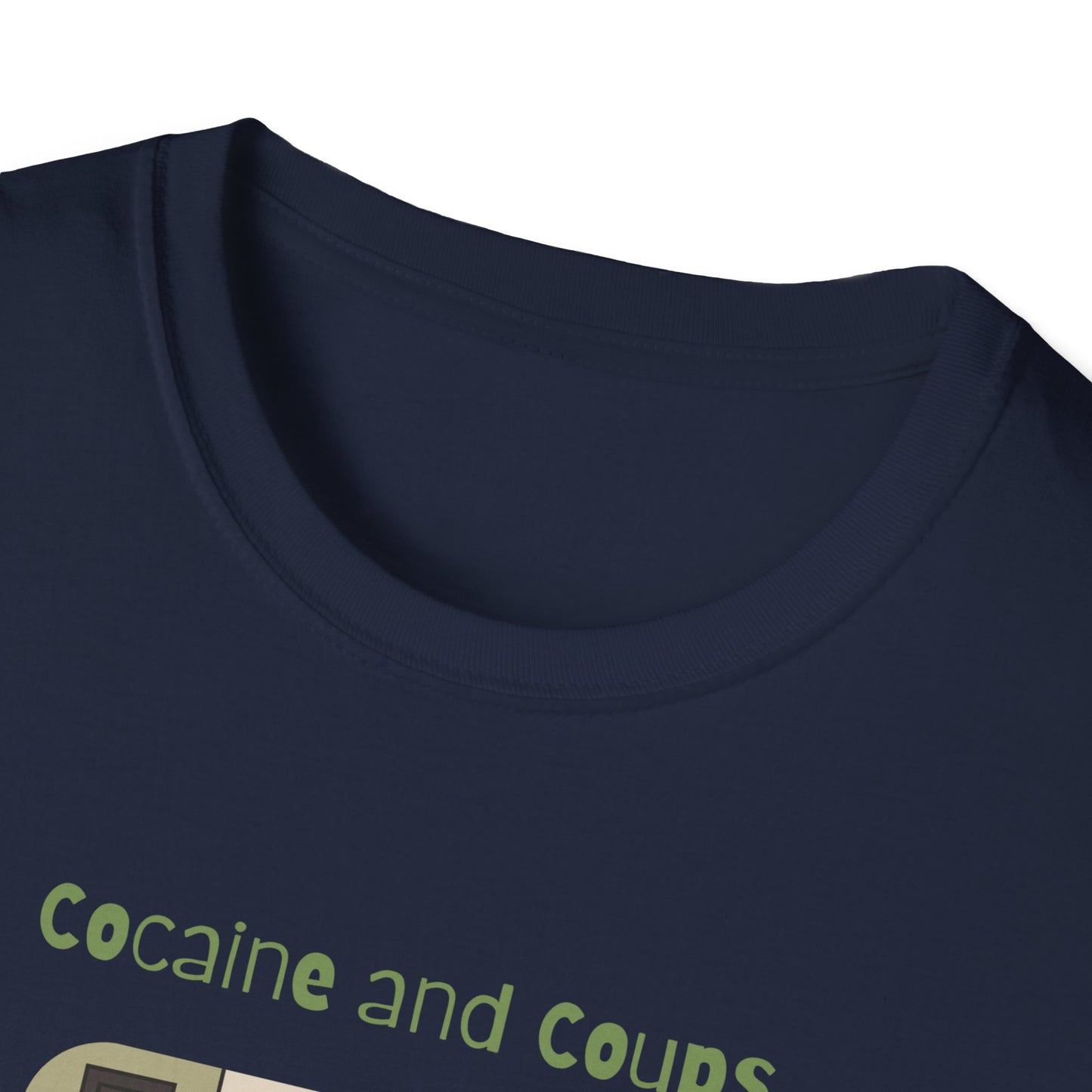 Rugby Player Illustration T-Shirt — 'Courage and Cupps' Vintage Sports Tee