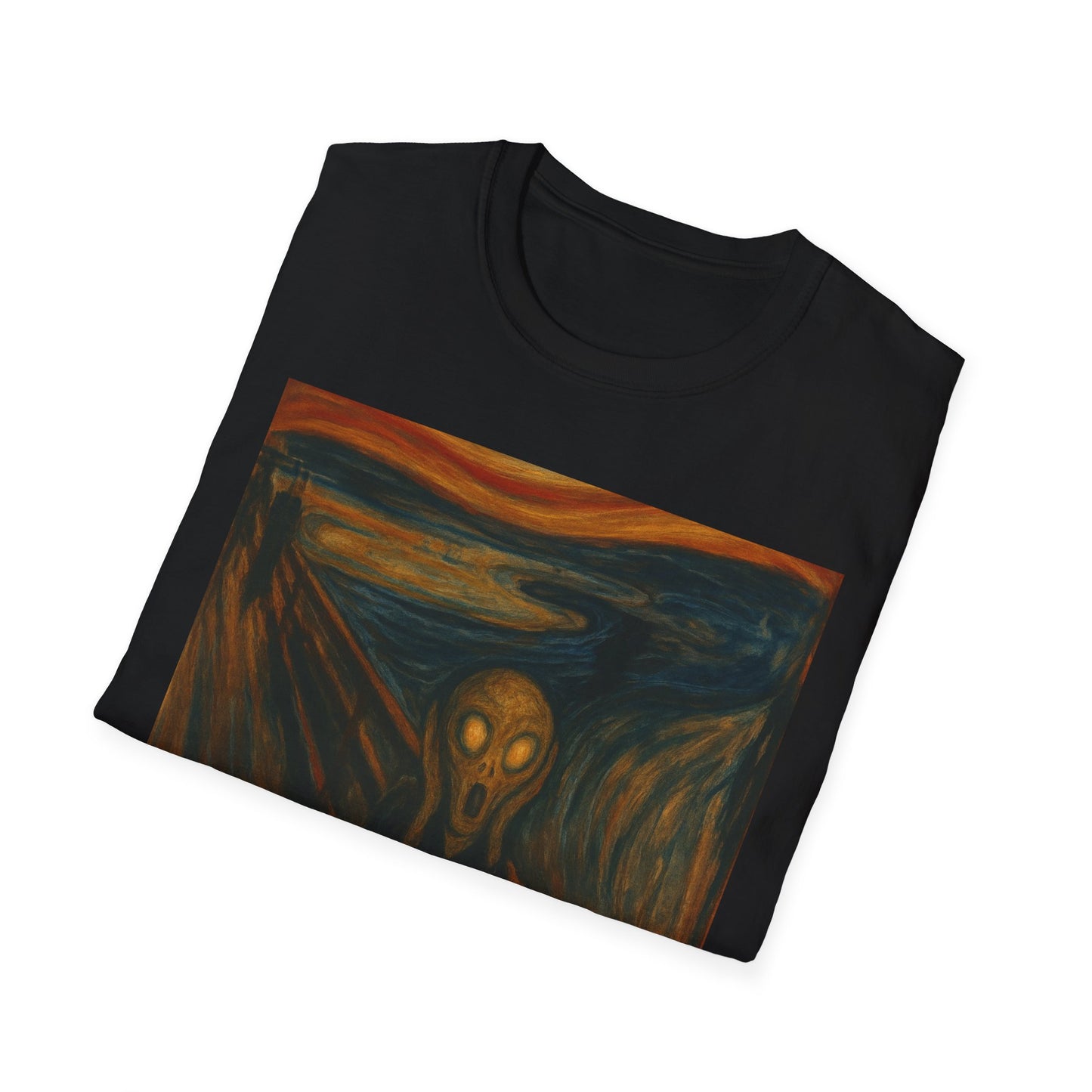 Scream Art T-Shirt — Classic Expressionist Print
