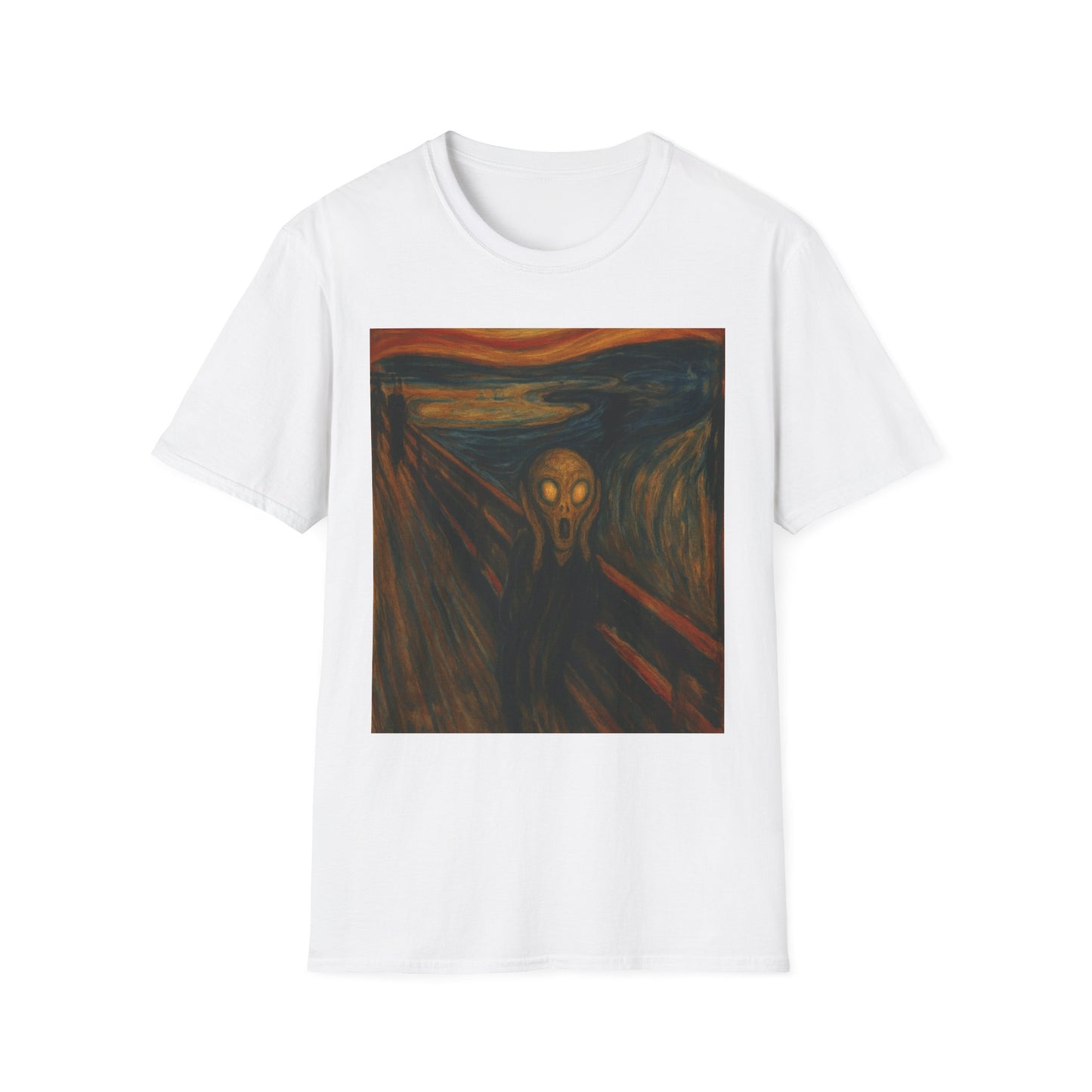 Scream Art T-Shirt — Classic Expressionist Print