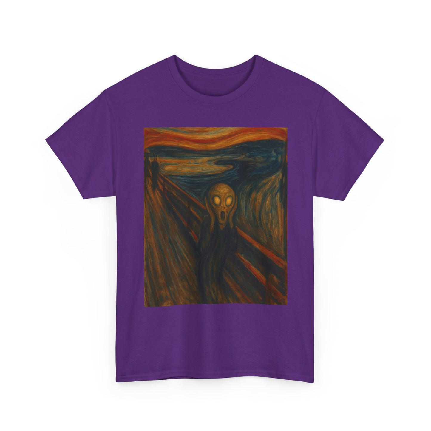 Scream Art T-Shirt — Expressionist Painting Graphic Tee